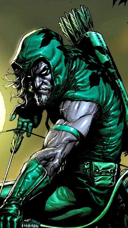 Зеленая стрела (Оливер Куин). Герой DC Comics
